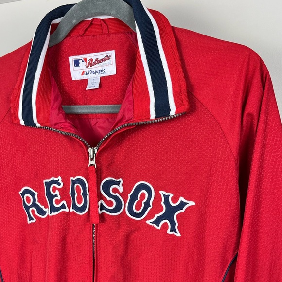 Majestic Boston Redsox Baseball Jacket - Picture 3 of 11